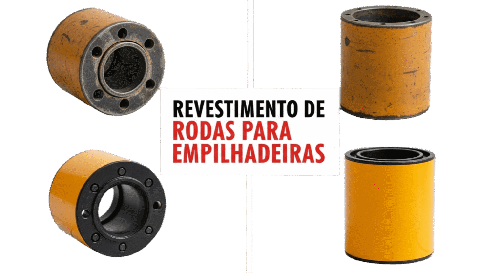 revestimento de rodas para empilhadeiras e paleteiras revestimento de rodas para empilhadeiras e paleteiras